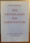 Brock, Die Grundlagen des Christentums.