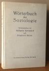Bernsdorf, Wörterbuch der Soziologie.