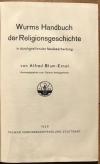 Blum-Ernst, Wurms Handbuch