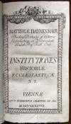 Dannenmayr, Institutiones historiae ecclesiasticae N. T.